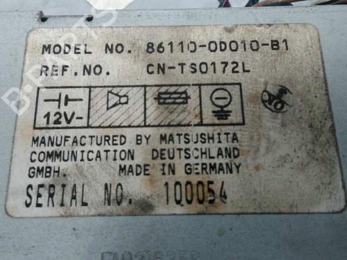 Bilradio TOYOTA YARIS (_P1_) 1.0 (SCP10_, SCP10R) | BP20802239E6 