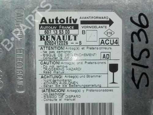 Kollisjonspute styreenhet RENAULT MEGANE II (BM0/1_, CM0/1_) 1.4 16V (BM0B, CM0B) | BP20804896M53 