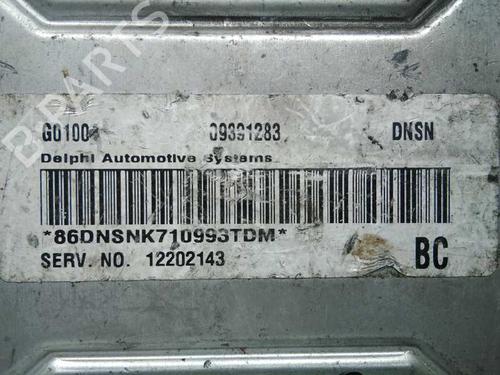 Motorstyringsenhed OPEL ASTRA G Hatchback (T98) 2.2 16V (F08, F48) | BP20798955M57 