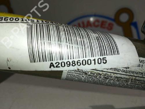 Left curtain airbag MERCEDES-BENZ CLK (C209) CLK 270 CDI (209.316) | BP20778260C11 