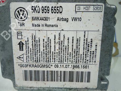 ECU airbags VW GOLF VI (5K1) 1.6 TDI | BP20803469M53 