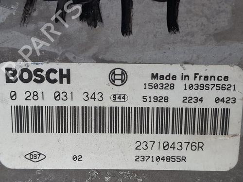 Engine control unit (ECU) RENAULT SCÉNIC III (JZ0/1_)  | BP24507277M57 