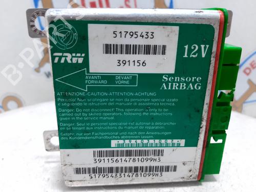 ECU airbags FIAT GRANDE PUNTO (199_) 1.4 (199AXB11, 199AXB1A, 199BXB1A, 199AXL1A) | BP20747436M53 