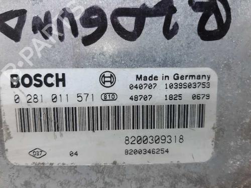 Engine control unit (ECU) RENAULT LAGUNA II (BG0/1_)  | BP20728718M57 
