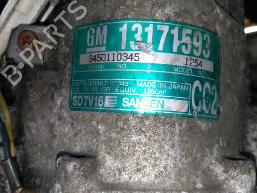 AC compressor SAAB 9-3 (YS3F, E79, D79, D75) 1.9 TiD | BP20808889M34 