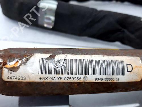 Right curtain airbag PEUGEOT 407 (6D_) 2.0 HDi 135 (6DRHRH, 6DRHRE, 6DRHRG, 6DRHRJ) | BP20781527C12 