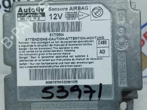 Airbag styreenhed FIAT DOBLO MPV (119_, 223_) 1.3 JTD | BP20806321M53 