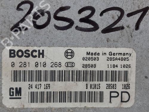 Engine control unit (ECU) OPEL ZAFIRA A MPV (T98) | BP34133793M57 - Image 2