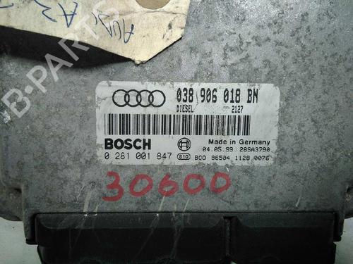 Engine control unit (ECU) AUDI A3 (8L1) 1.9 TDI | BP20792687M57 
