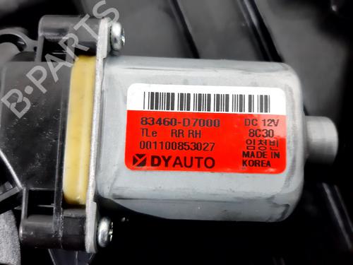 Rear right window mechanism HYUNDAI TUCSON (TL, TLE) 1.7 CRDi | BP20749671C25 