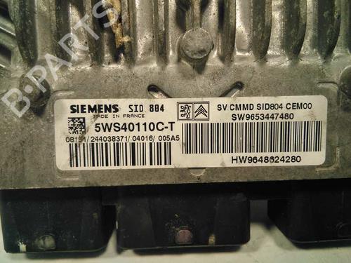 Engine control unit (ECU) CITROËN C3 I (FC_, FN_)  | BP20796468M57 