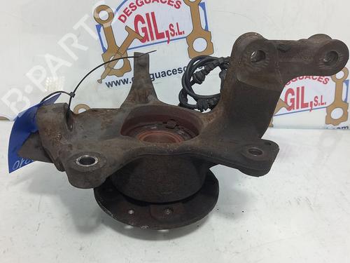 Left front steering knuckle RENAULT MEGANE III Hatchback (BZ0/1_, B3_) 1.5 dCi | BP20765880M25