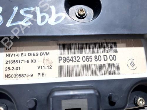 Instrument cluster CITROËN XSARA Coupe (N0) 2.0 HDI 90 | BP20735593C47 