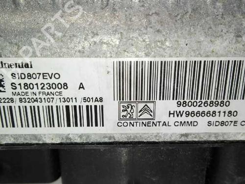 Engine control unit (ECU) PEUGEOT 3008 II SUV (MC_, MR_, MJ_, M4_)  | BP20773770M57 