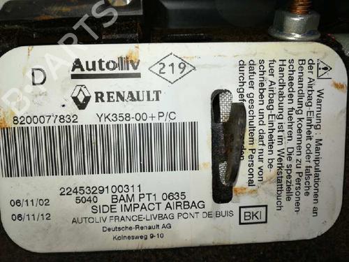 Electronic module RENAULT MEGANE II (BM0/1_, CM0/1_) 1.5 dCi (BM02, BM13, BM2A, CM02, CM13) | BP20808844M83 