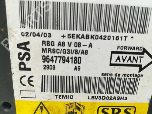 ECU airbags CITROËN C3 I (FC_, FN_) 1.4 HDi | BP20799296M53 