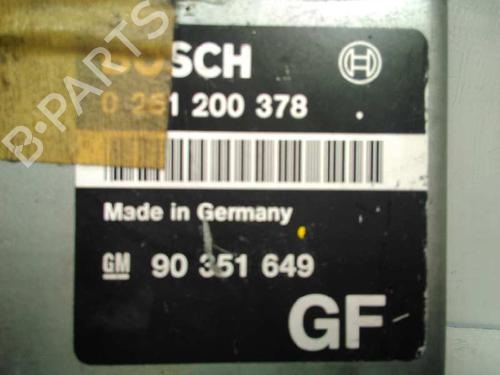 Engine control unit (ECU) OPEL VECTRA A (J89) 2.0 i 16V (F19, M19) | BP20799053M57 