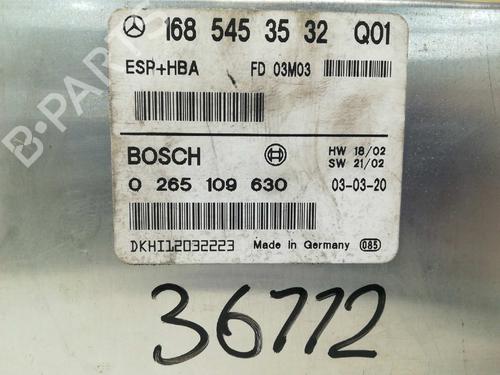 Control unit MERCEDES-BENZ A-CLASS (W168) A 170 CDI (168.009, 168.109) | BP20796214M11 
