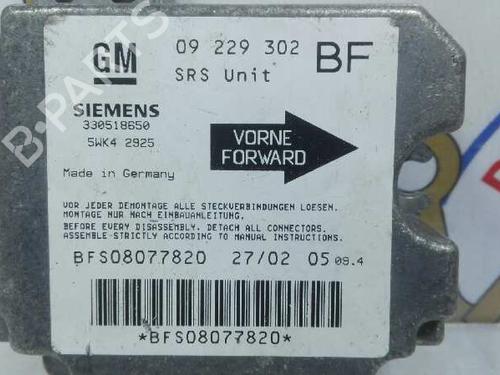 ECU airbags OPEL ASTRA G Saloon (T98) 1.6 16V (F69) | BP20806179M53 