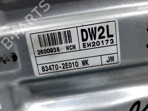 Rear left window mechanism HYUNDAI TUCSON (JM) 2.0 CRDi | BP20751763C24 