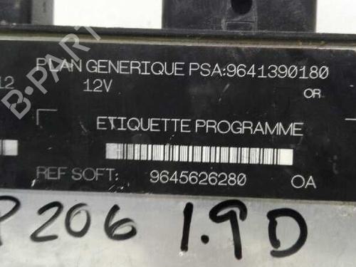 Engine control unit (ECU) PEUGEOT 206 Hatchback (2A/C)  | BP20773771M57 
