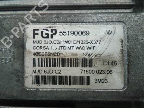 Engine control unit (ECU) OPEL CORSA C (X01) 1.3 CDTI (F08, F68) | BP20799426M57 