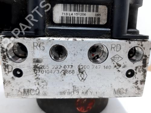 ABS pump RENAULT CLIO III (BR0/1, CR0/1) 1.2 16V (BR0R, BR1D, BR1L, CR0R) | BP20728517M43 