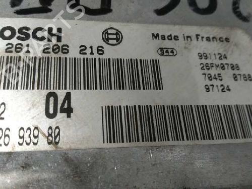 Engine control unit (ECU) PEUGEOT 206 Hatchback (2A/C)  | BP20782824M57 