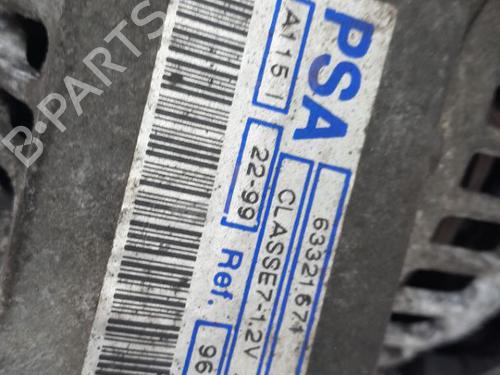 Alternator PEUGEOT 306 Hatchback (7A, 7C, N3, N5) 1.6 | BP30939852M7