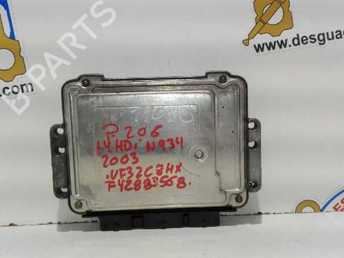 Engine control unit (ECU) PEUGEOT 206 Hatchback (2A/C)  | BP20777804M57 