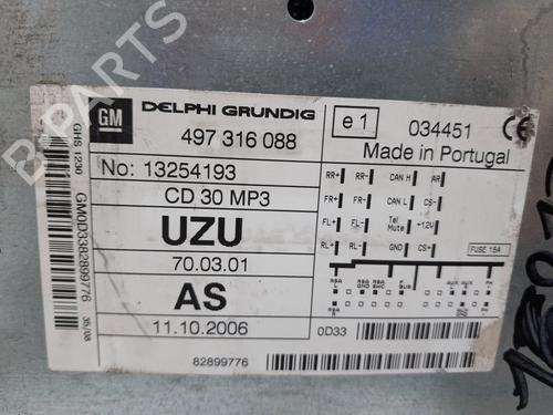Radio OPEL CORSA D (S07) 1.3 CDTI (L08, L68) | BP20768079E6 