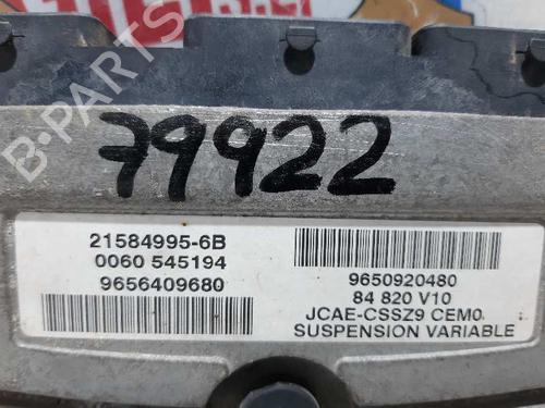 Control unit PEUGEOT 607 (9D, 9U) 2.7 HDi 24V | BP20729809M11 