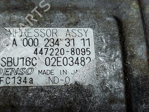 AC compressor MERCEDES-BENZ VITO Van (W638) 112 CDI 2.2 (638.094) | BP20740086M34 