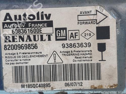 ECU airbags RENAULT TRAFIC II Van (FL)  | BP24816758M53 
