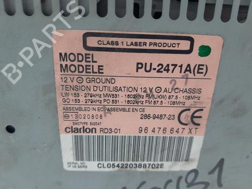 Radio PEUGEOT 307 (3A/C) 1.6 16V | BP20766860E6 