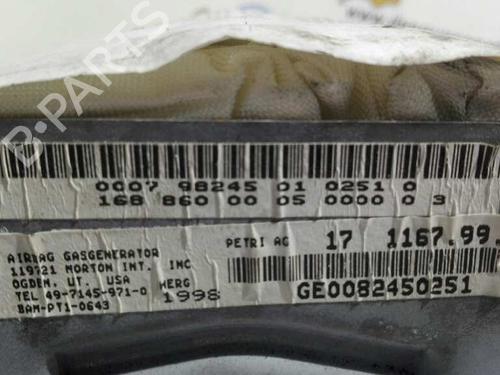 Passasjer kollisjonspute MERCEDES-BENZ A-CLASS (W168) A 160 (168.033, 168.133) (102 hp) 20789788