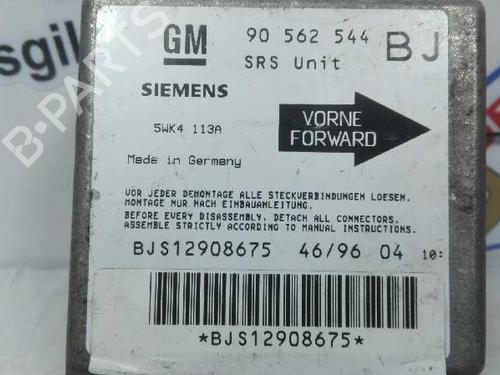 ECU airbags OPEL ASTRA F Saloon (T92) 1.4 (F19, M19) | BP20805977M53 
