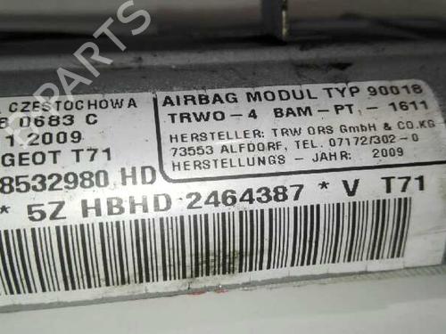 Left curtain airbag PEUGEOT 308 SW I (4E_, 4H_)  | BP20781459C11 