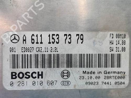 Engine control unit (ECU) MERCEDES-BENZ C-CLASS (W203) C 220 CDI (203.006) | BP39190504M57 - Image 2
