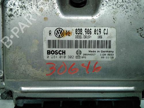 Engine control unit (ECU) VW GOLF IV (1J1)  | BP22553258M57 