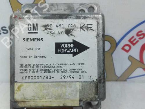 ECU airbags OPEL TIGRA (S93) 1.4 16V (F07) | BP20806200M53 