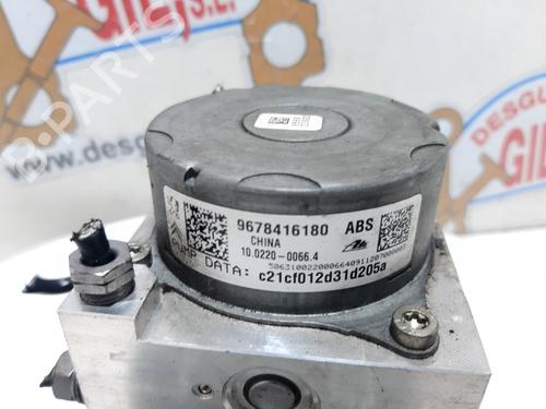 ABS pump CITROËN C3 II (SC_) 1.4 HDi 70 (SC8HZC, SC8HR0, SC8HP4) | BP20742104M43 
