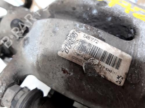 Left rear brake caliper PEUGEOT 5008 (0U_, 0E_) 1.6 HDi | BP20752491M107 
