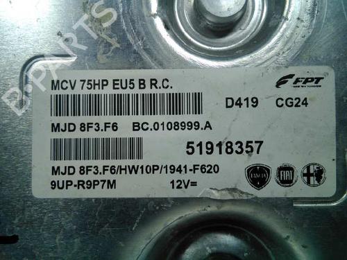 Engine control unit (ECU) FIAT FIORINO Box Body/MPV (225_) 1.3 D Multijet (225BXD1A, 225BXB1A, 225BXB11) | BP20799978M57 