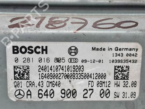 Engine control unit (ECU) MERCEDES-BENZ A-CLASS (W169) A 180 CDI (169.007, 169.307) | BP39190300M57 - Image 2