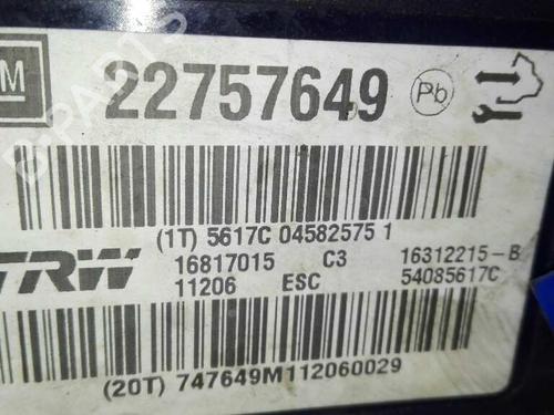 ABS pump OPEL INSIGNIA A (G09) 2.0 CDTI (68) | BP20777385M43 