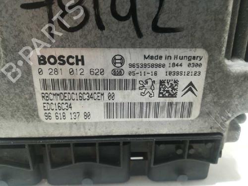 Engine control unit (ECU) CITROËN BERLINGO / BERLINGO FIRST Box Body/MPV (M_) 1.6 HDI 75 (MB9HW) | BP20728058M57 