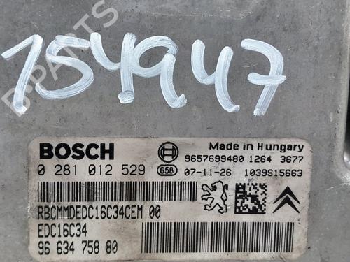 Engine control unit (ECU) CITROËN C3 I (FC_, FN_) 1.4 HDi | BP20762921M57 