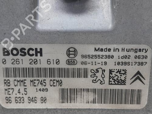 Engine control unit (ECU) PEUGEOT 307 (3A/C) 1.6 16V | BP23565208M57 