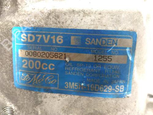 AC compressor MAZDA 3 Saloon (BK) 1.6 DI Turbo (BK12Y) | BP20735027M34 